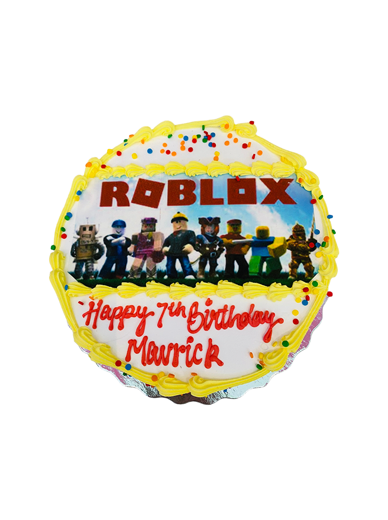 Roblox Photo Cake