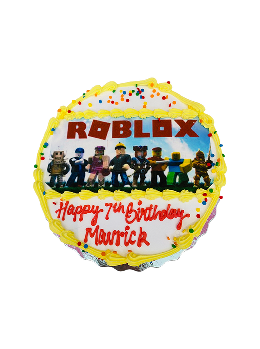 Roblox Photo Cake