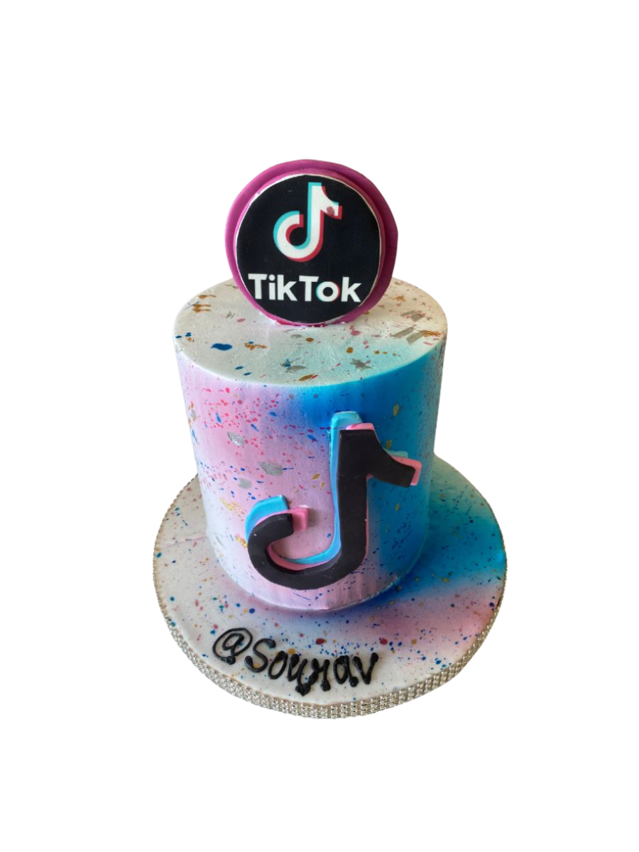 Tiktok Cream Cake