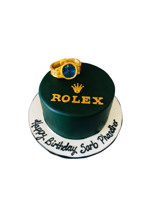 Rolex Fondant Cake