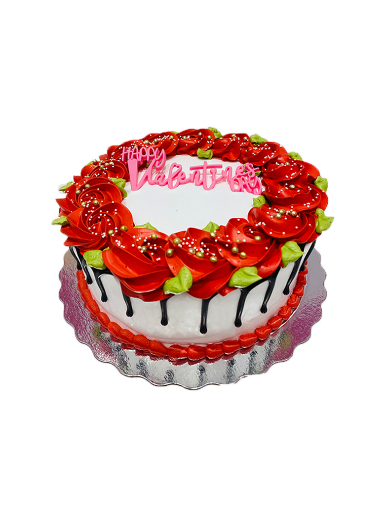 Red Love Cake