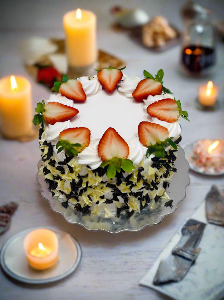 Rav Fruit Birthday Cake