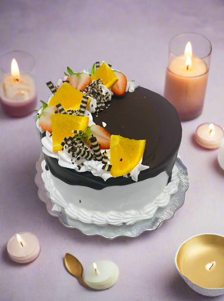 Himani Fruit Birthday Cake