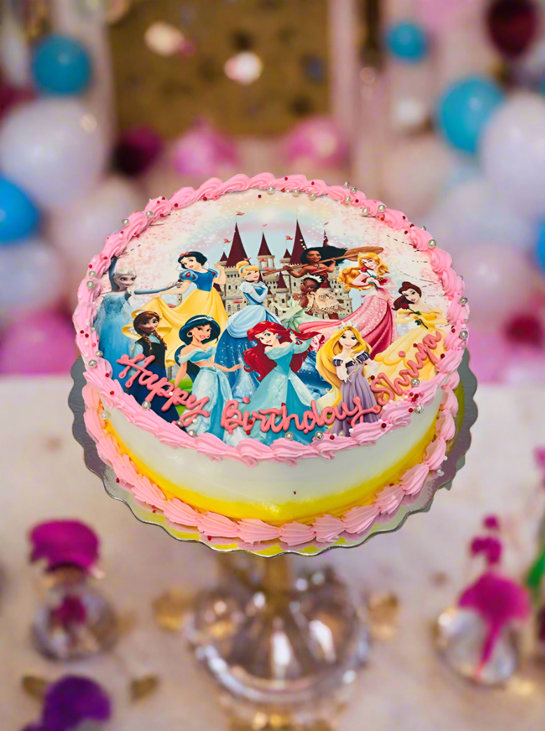 Princess Photo Cake