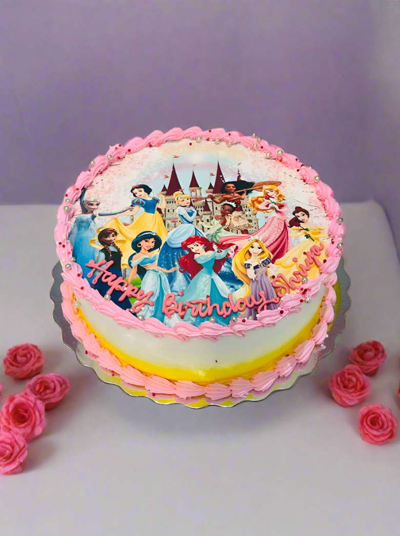 Princess Photo Cake