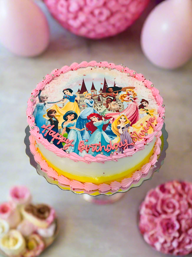 Princess Photo Cake