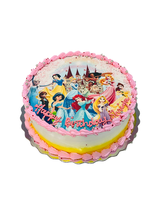Princess Photo Cake
