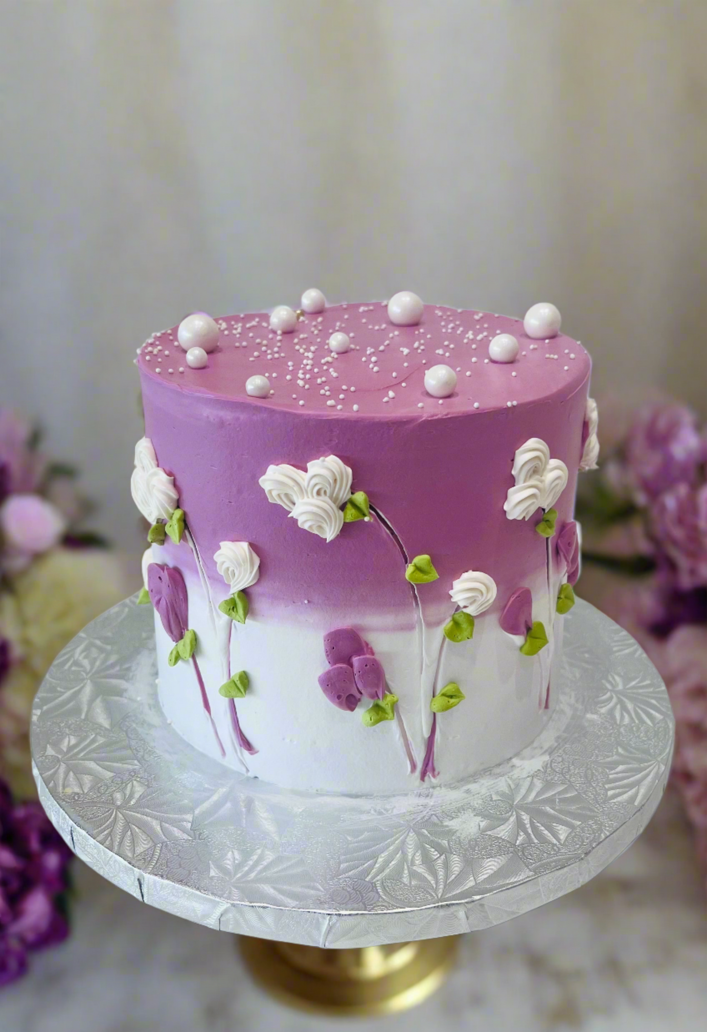 Anayat Purple Cream Cake