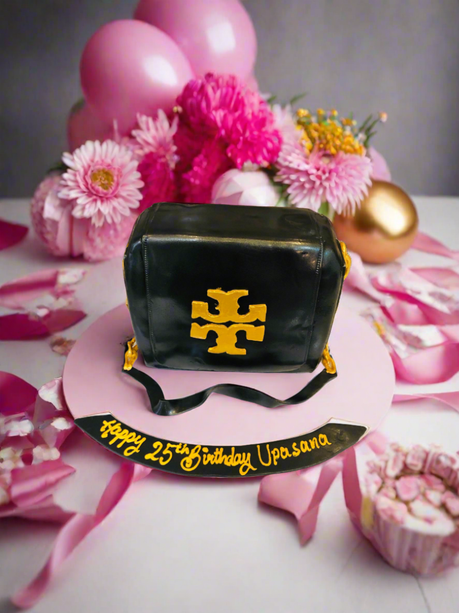 Tory Burch Fondant Bag Cake