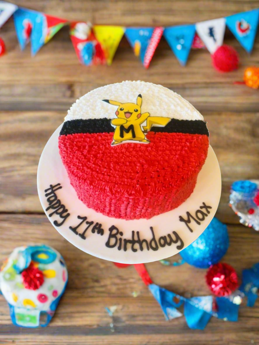 Pokemon Birthday Cake