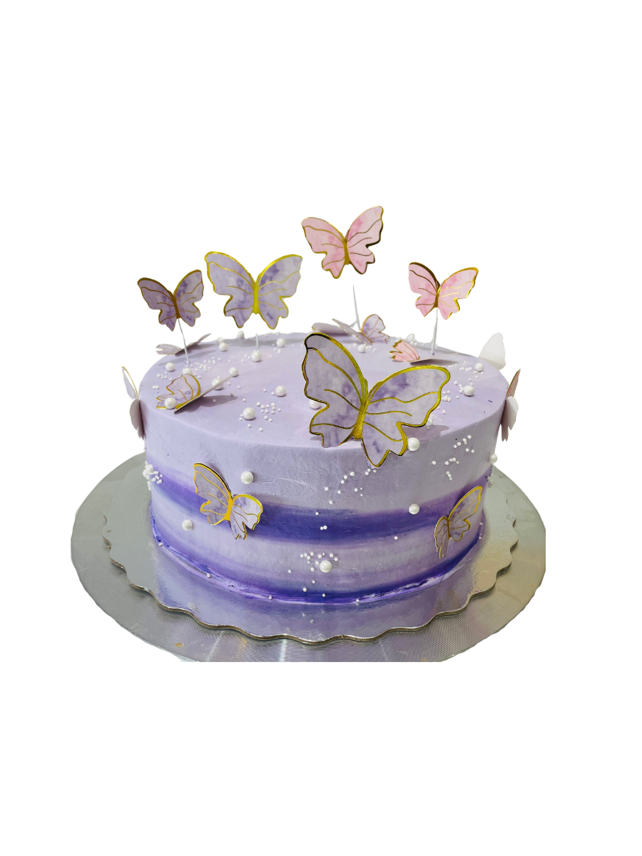 Ava Lavender Butterfly Cake