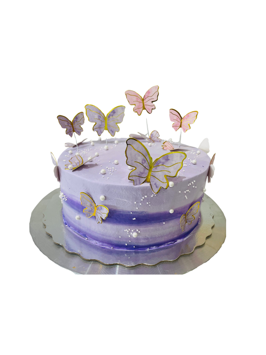 Ava Lavender Butterfly Cake