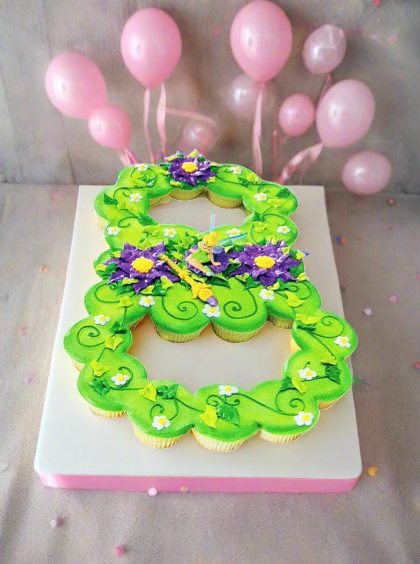 8Th Birthday Tinker Bell Cupcakes
