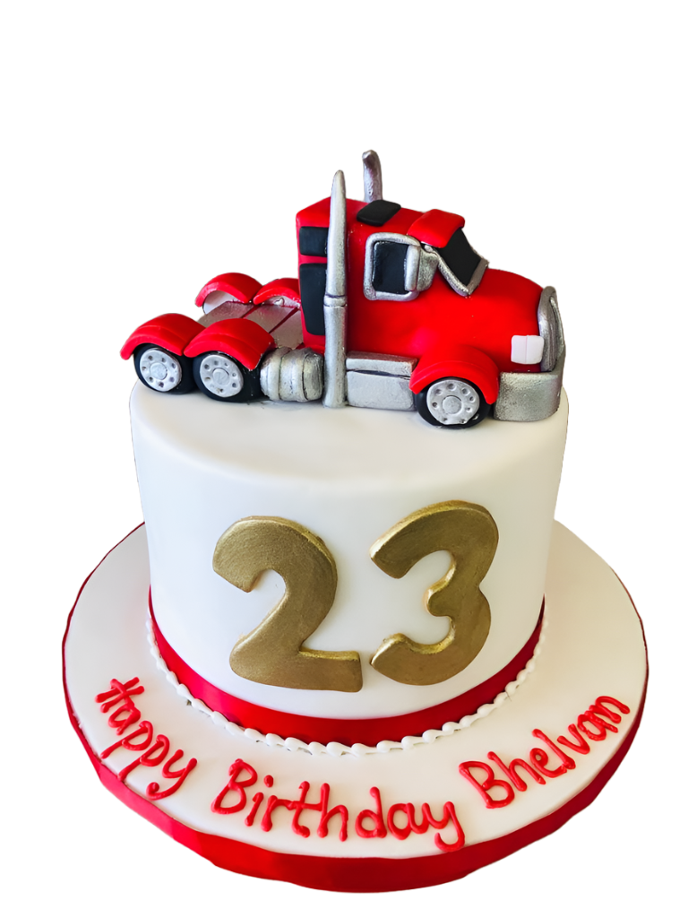 Truck Birthday Cake