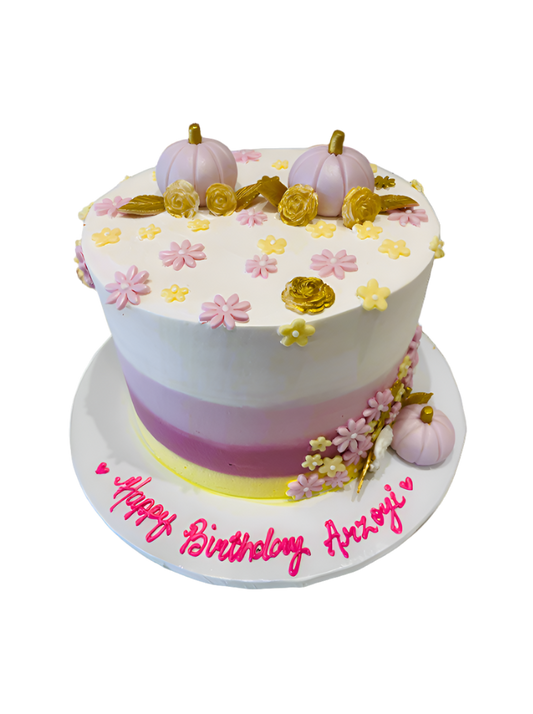 Arzoyi Pink Pumpkin Cake