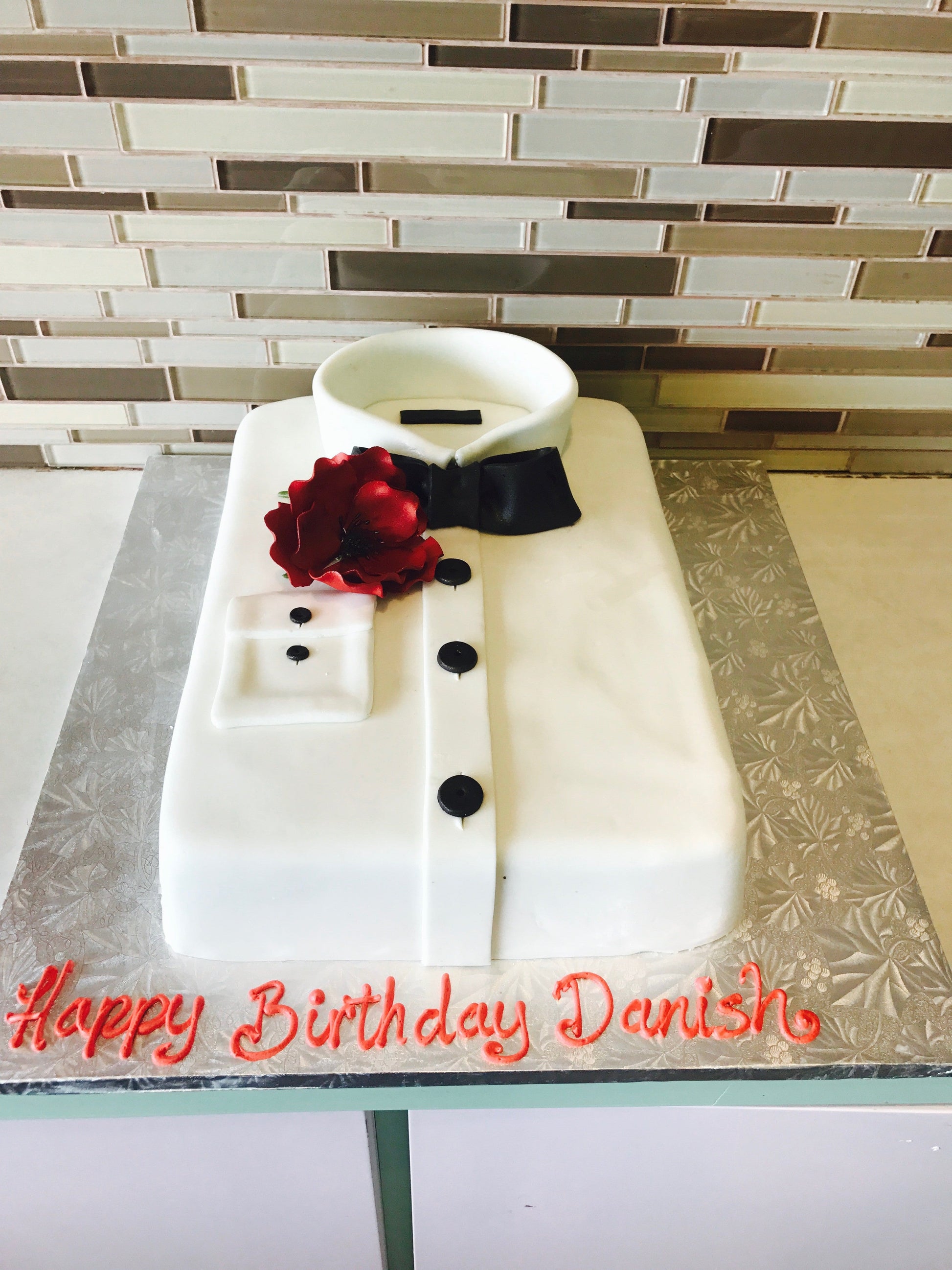 Shirt Molded Cake - Rashmi's Bakery
