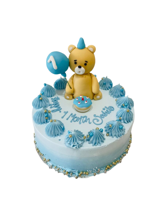 Sahib Teddy Birthday Cake