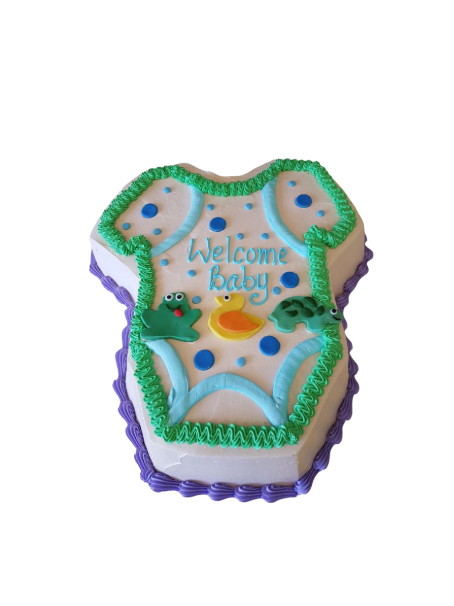 Onesie Baby Cake