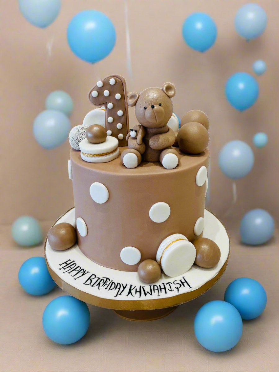 Khwahish Teddy Fondant Cake