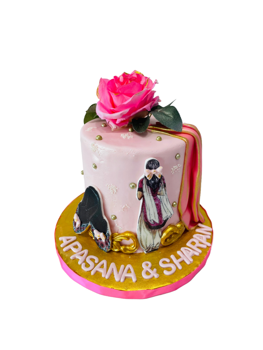 Apasana Bridal Shower Cake