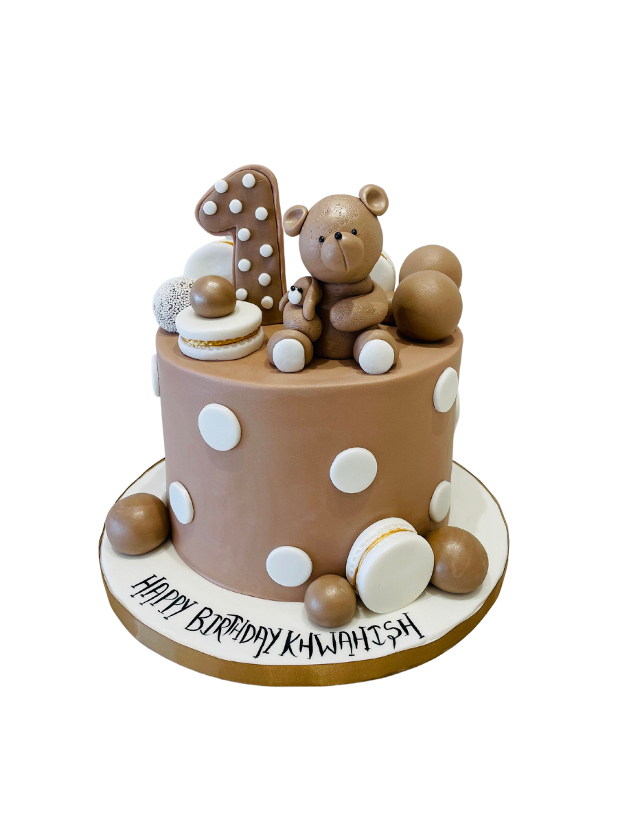 Khwahish Teddy Fondant Cake