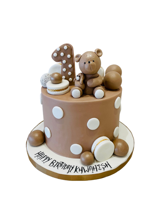 Khwahish Teddy Fondant Cake