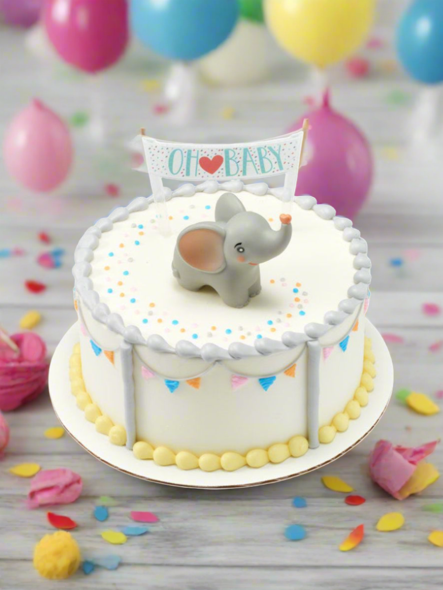 Oh Baby Elephant Cake