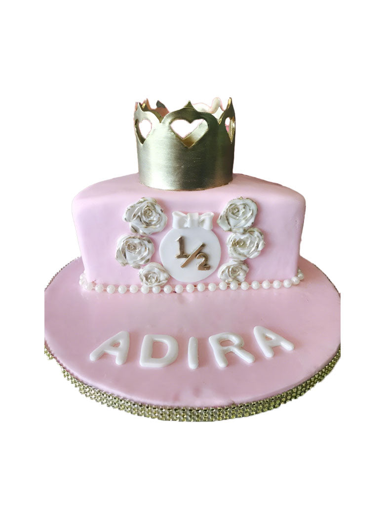Adira Half Birthday Cake