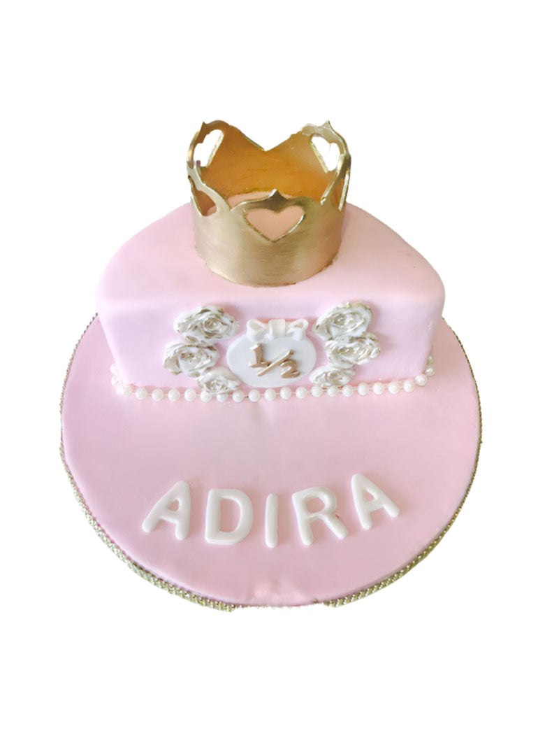 Adira Half Birthday Cake