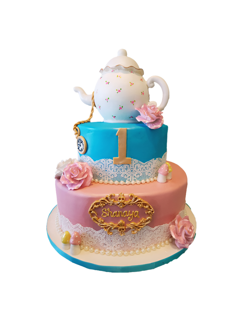 Alice In Wonderland Birthday Cake