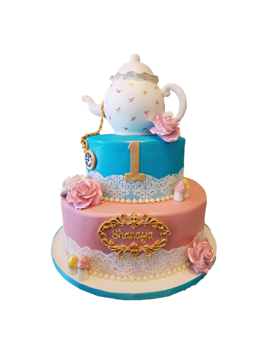 Alice In Wonderland Birthday Cake