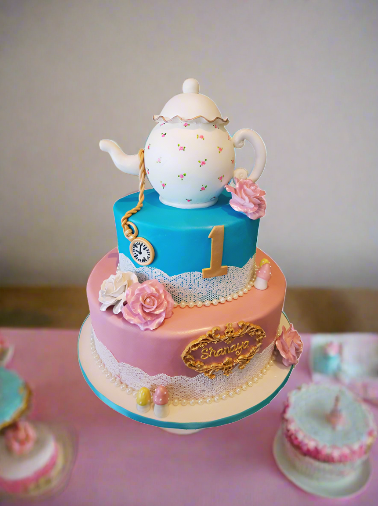 Alice In Wonderland Birthday Cake