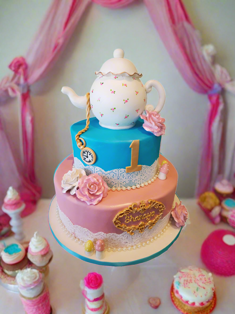 Alice In Wonderland Birthday Cake
