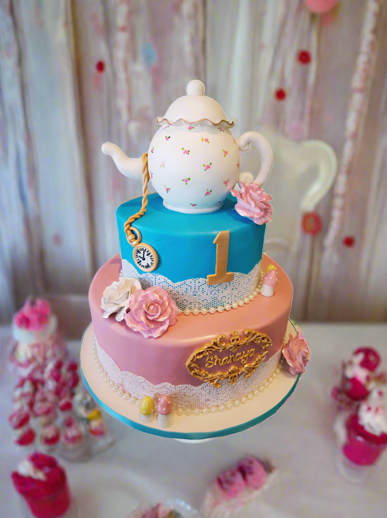 Alice In Wonderland Birthday Cake