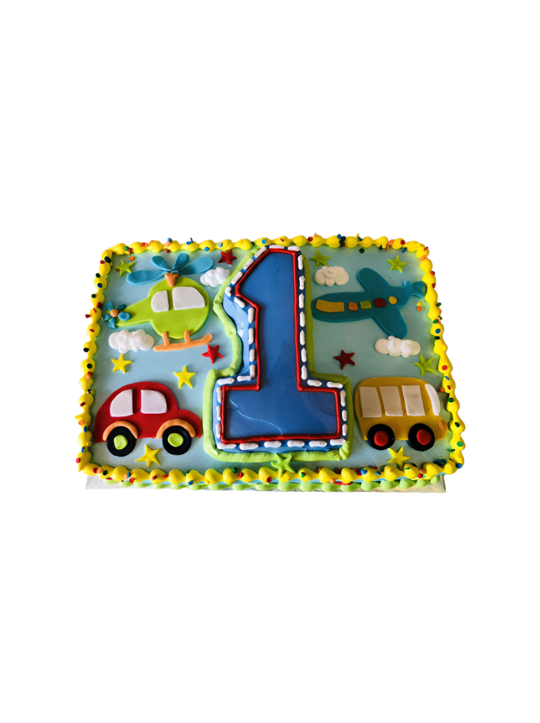 All Aboard 1St Birthday Cake