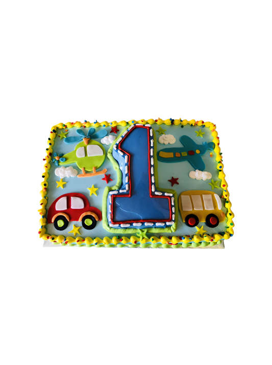 All Aboard 1St Birthday Cake