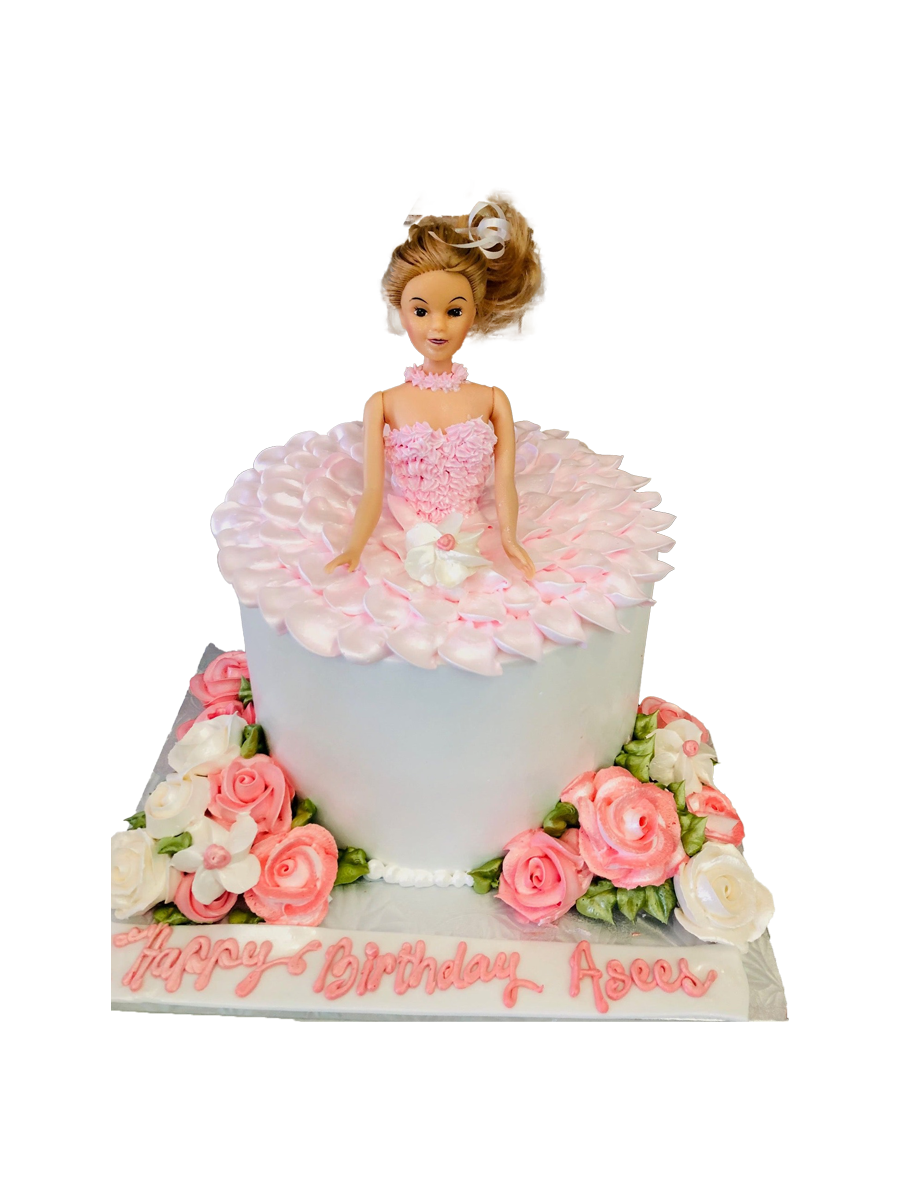Asees Barbie Doll Cake