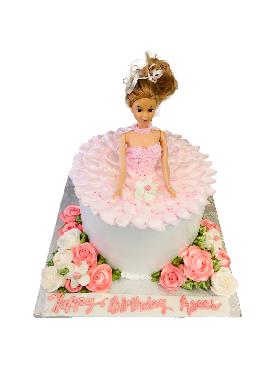 Asees Barbie Doll Cake