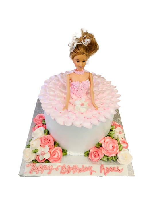 Asees Barbie Doll Cake