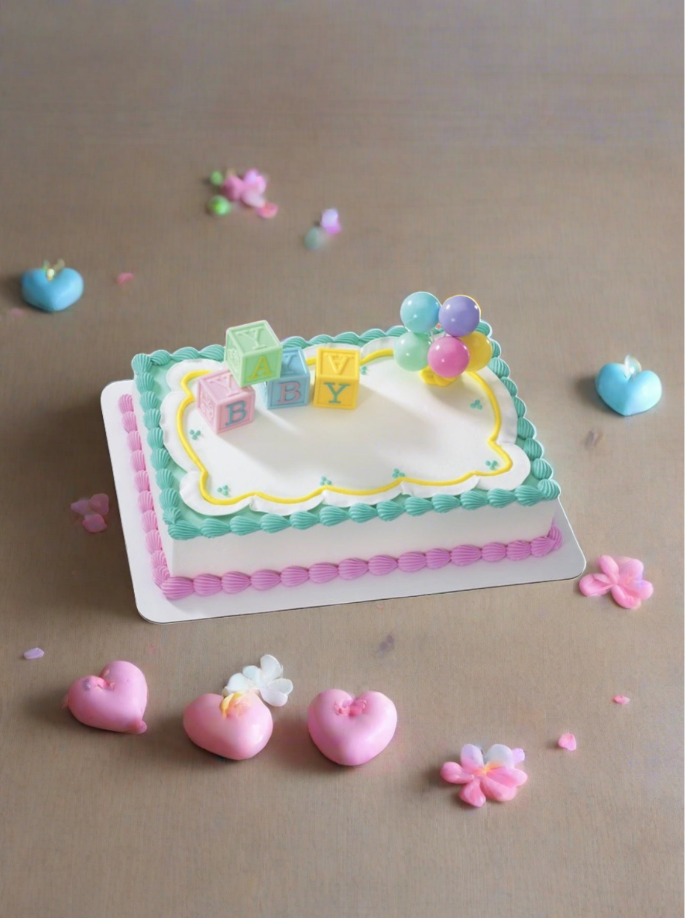 Baby Blocks Cake
