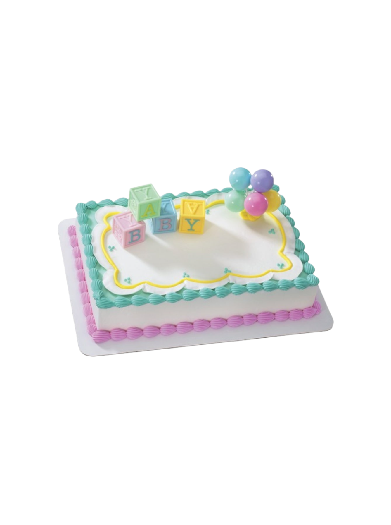 Baby Blocks Cake