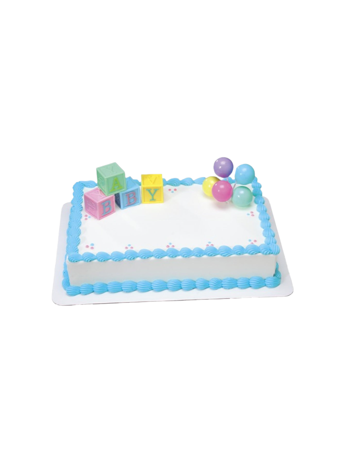 Baby Blocks Cake