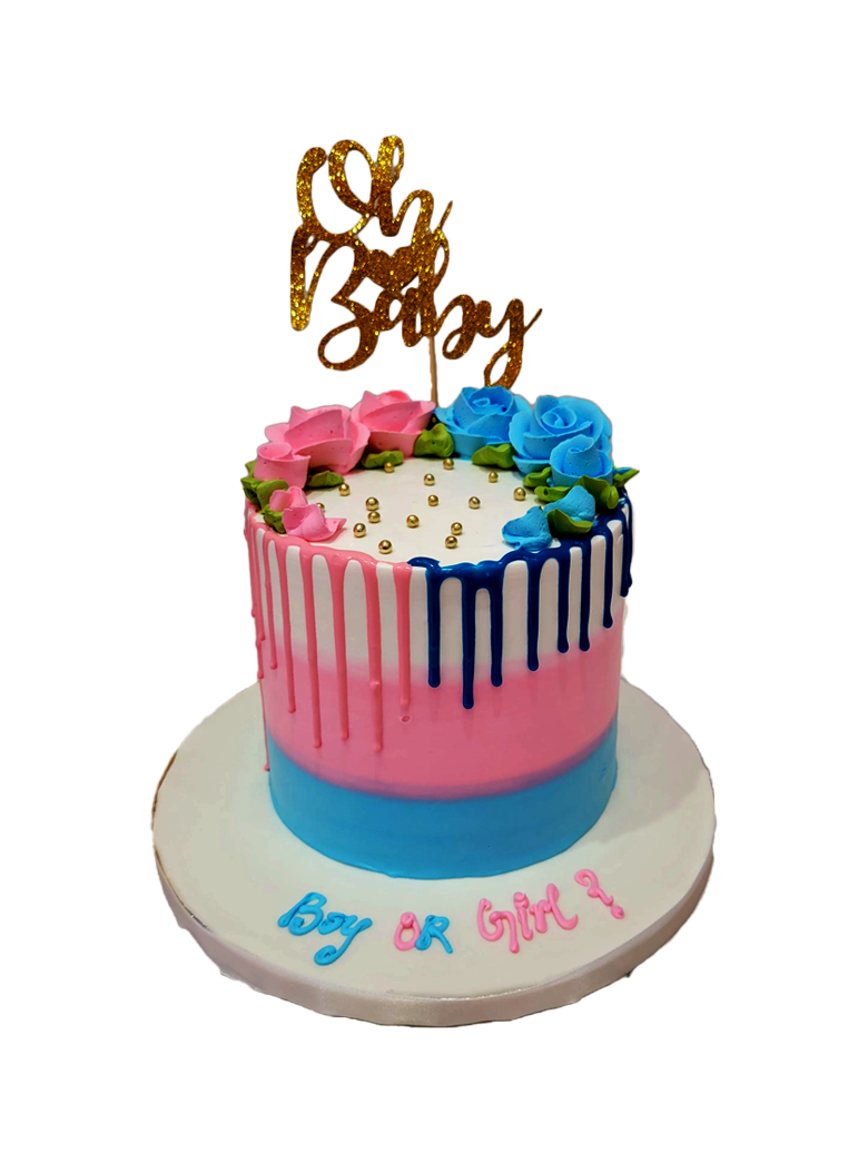 Boy Or Girl Cream Cake