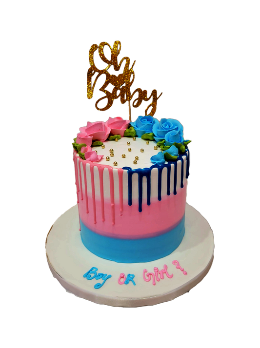Boy Or Girl Cream Cake