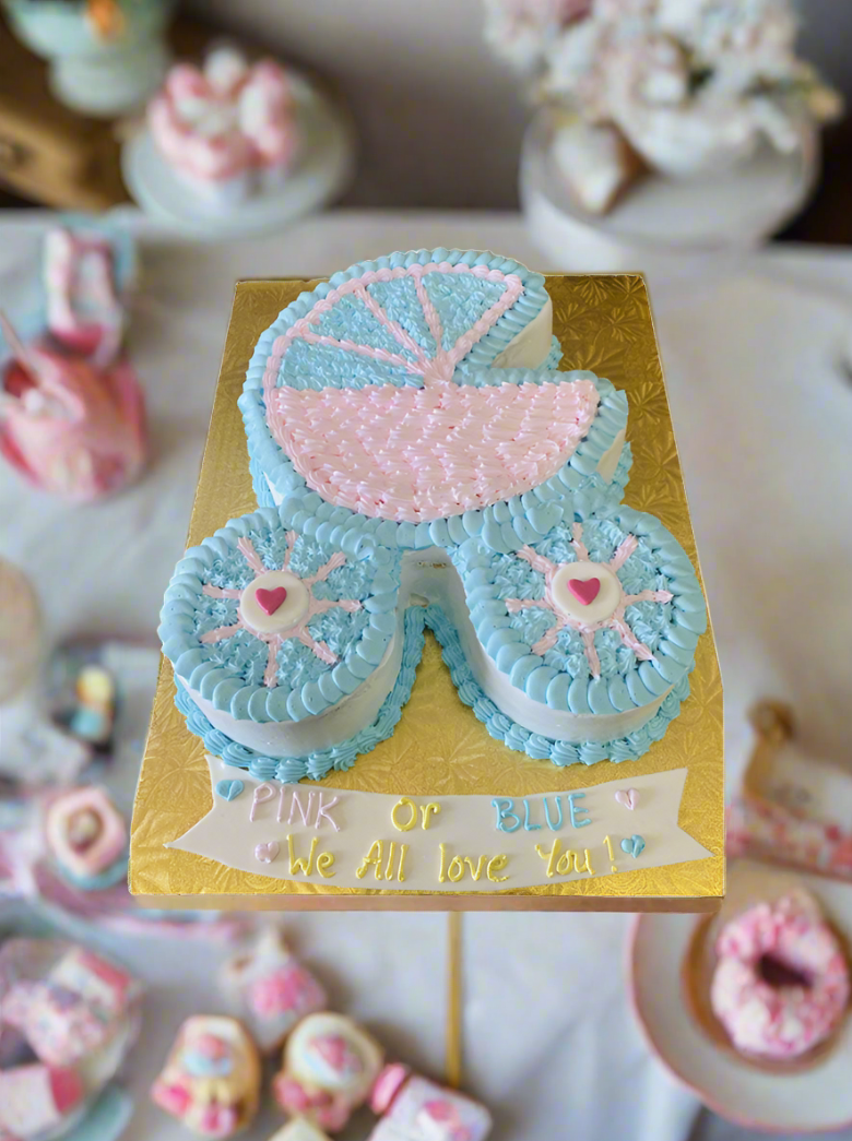 Baby Buggy Cake