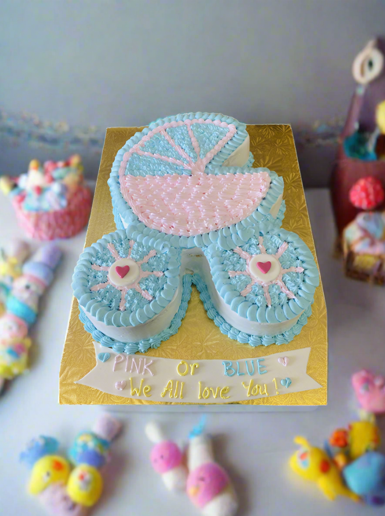 Baby Buggy Cake