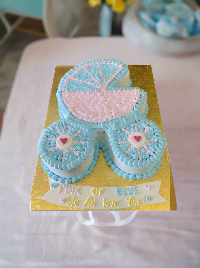 Baby Buggy Cake
