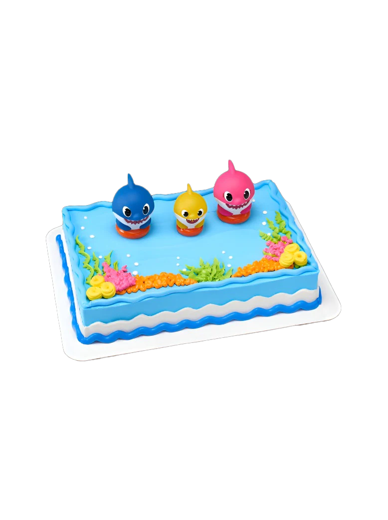 Baby Shark Toy Cake
