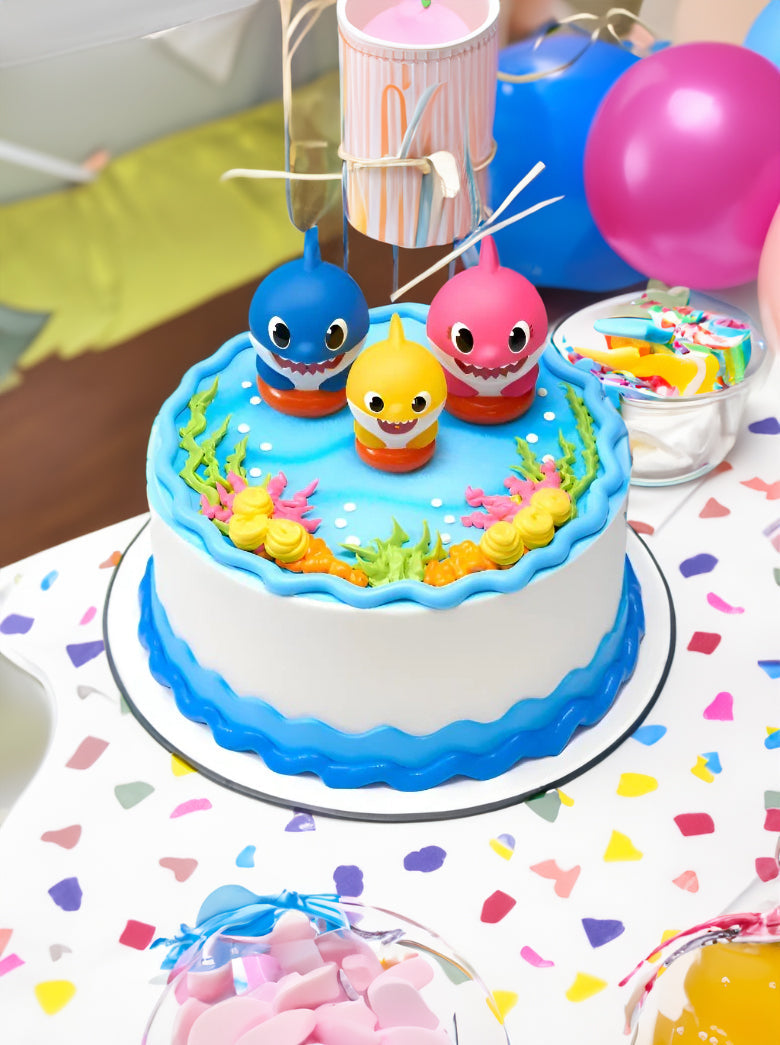 Baby Shark Toy Cake