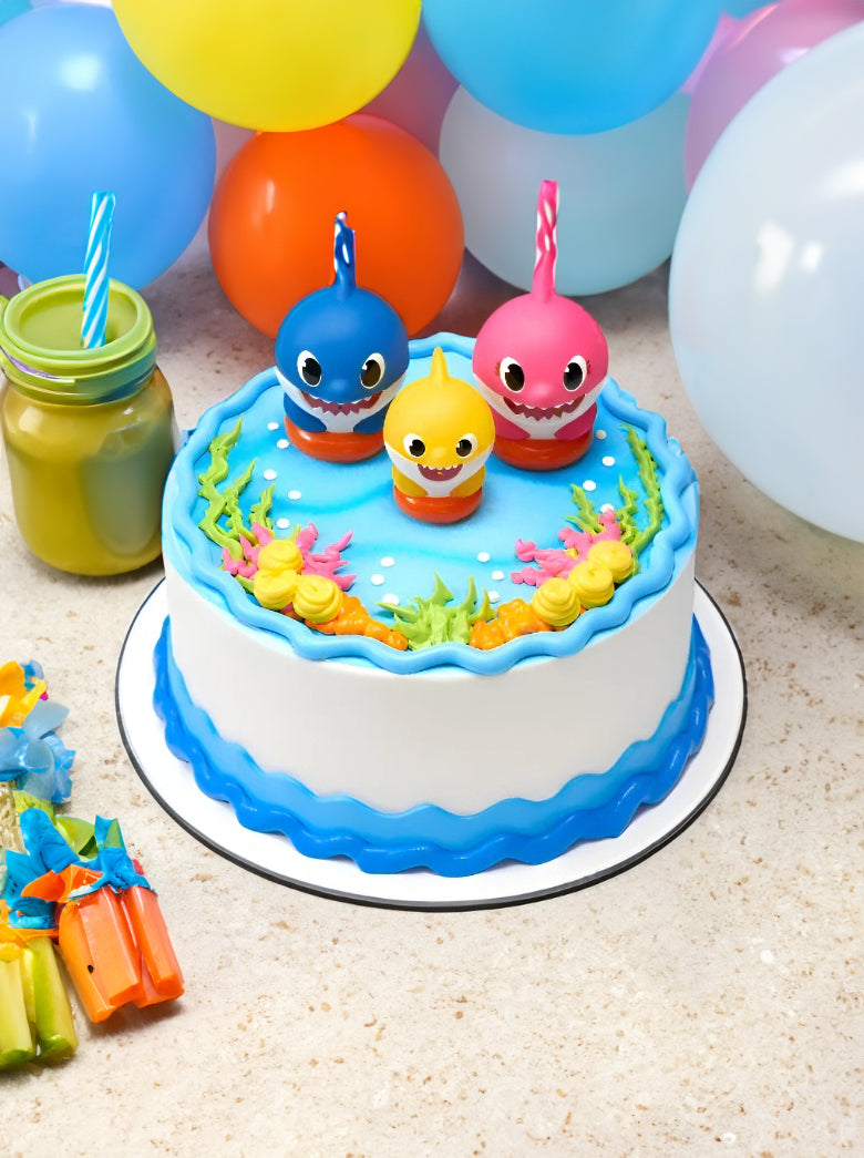 Baby Shark Toy Cake